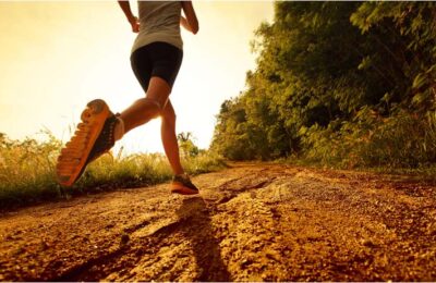man running